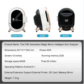 Facial Skin Analyzer 3Dの表面カメラ、魔法ミラーの皮の検光子を博士