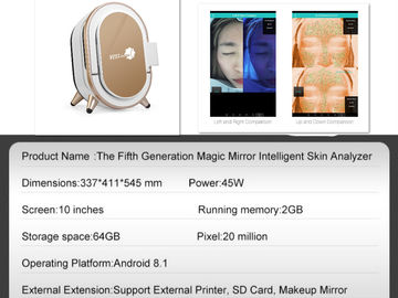 家の皮の毛のテストの分析機械3dデジタルはABS材料を観察します