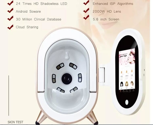 専門の顔のスマートな皮の検光子20秒の自動更新